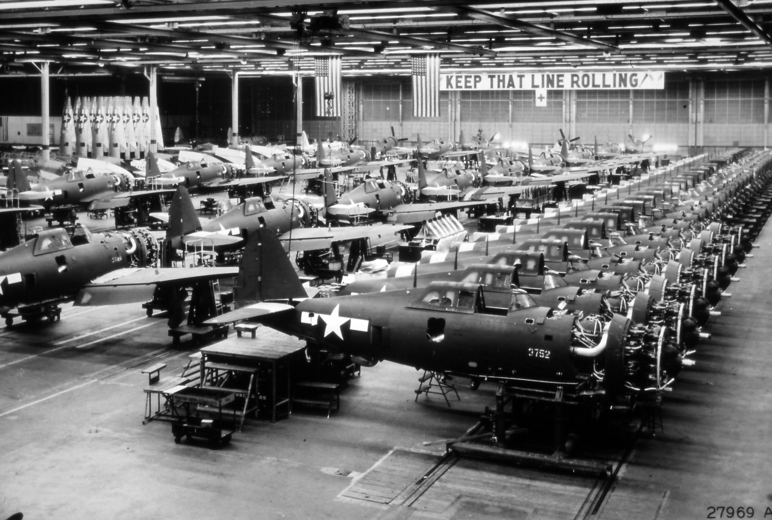 Source: https://www.nationalww2museum.org/war/articles/patchwork-plane-building-p-47-thunderbolt